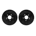 R1 Concepts Brake Rotor- D/S - Black