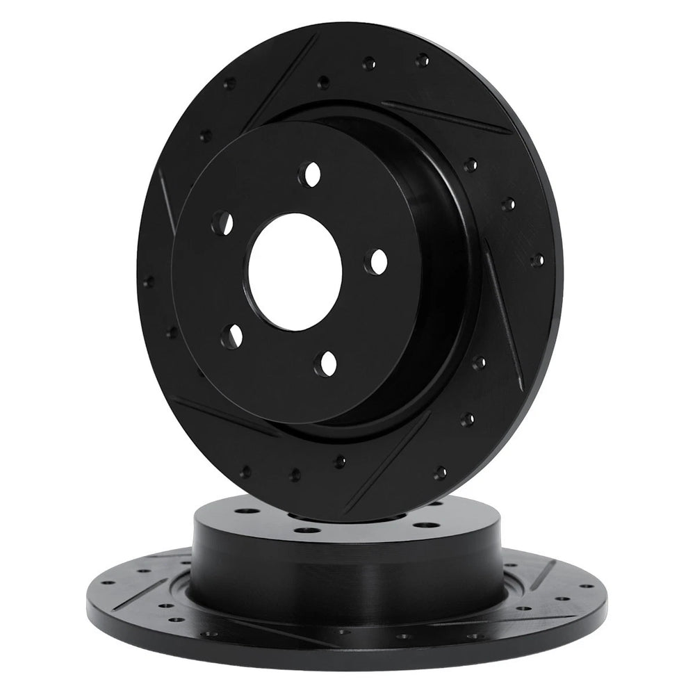 R1 Concepts Brake Rotor- D/S - Black