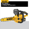 COMPACT BRUSHLESS CORDLESS CHAINSAW 12IN 20V MAX TOOL ONLY BLACK/YELLOW