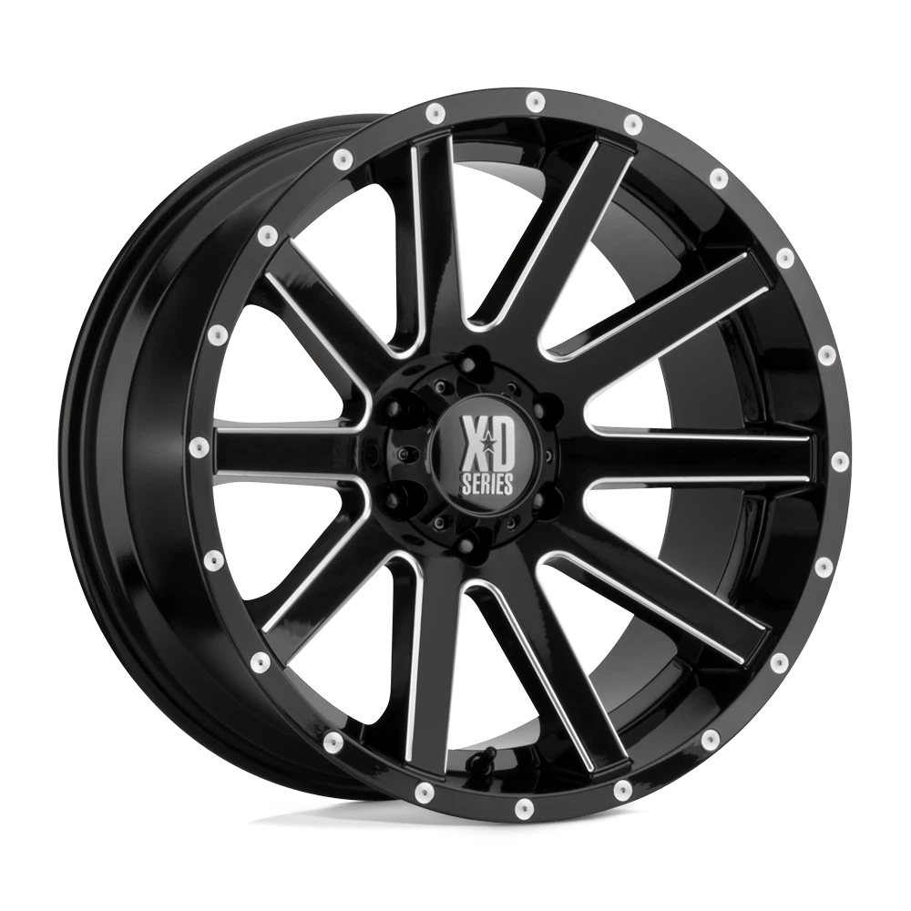 Wheel Pros XD XD818 18X9 5X4.5 PVD W/ ACC 18MM MALIBU XD81889012818M