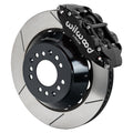 Wilwood Narrow Superlite 6R Front Kit 14.00in Slotted Rotors - Black