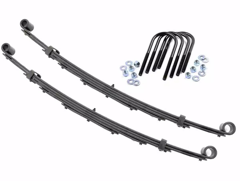 Front Leaf Springs 4 Lift Pair Chevy/GMC C10/K10 Truck/C25/K25 Truck/Jimmy (69-72)