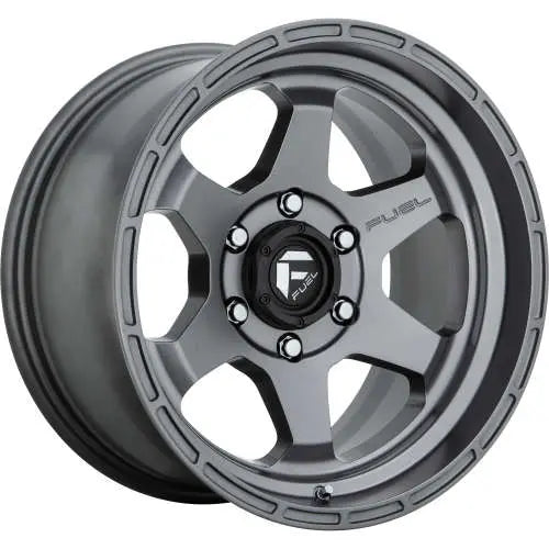 FUEL WHEELS SHOK 17X9 6X4.5 66 GD 1 CAST ALUMINUM MATTE ANTHRACITE D66517908750