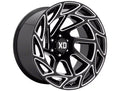 ONSLAUGHT 17X9 6X5.5 00MM GLOSS BLACK MILLED