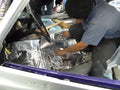 FLOOR PAN CUSTOM INSULATION KIT POLYMER BLACK BACKING SILVER