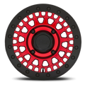Wheel Pros Black Rhino Hard Alloys - UTV PARKER UTV BL 14X7 4X110 51 80 C-RED 1470PKB514110R82
