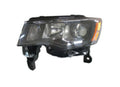 CAPA LH HEADLIGHT ASSY HALOGEN; BLK BEZEL JP GRAND CHEROKEE 16