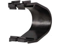 RAMBLER TRAILER ASSY ST235/80R16 LRE ON 16X6 8X6.5 BLACK MACHINED LIP & FACE ALUMINUM WHEEL 3520LCC
