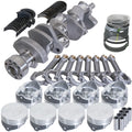 Eagle Chevy 350 1Pc 3.480in Crank 6.000in I-Beam Rod -7cc Flat Top 4.030in Pistons Rotating Assembly