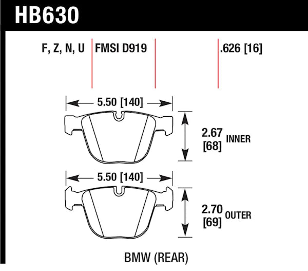 Hawk Performance auto part