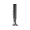 BX1 25K ROUND GOOSENECK COUPLER(INCLUDES LOCK PIN/BOLTS/4 HOLE ADJUSTMENT