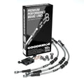 Goodridge 04-13 Harley-Davidson XL883R Clear Front Brake Line w/Clear Fitting