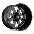 Wheel Pros Moto Metal MO962 20X9 6X120 G-BLK/MILL 0MM MO96229077300