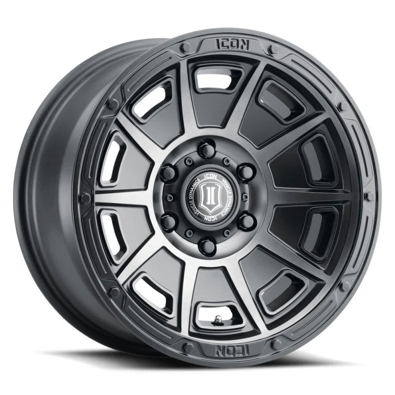 ICON black auto part