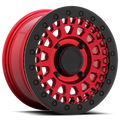 Wheel Pros Black Rhino Hard Alloys - UTV PARKER UTV BL 14X7 4X136 36 106 C-RED 1470PKB364136R06