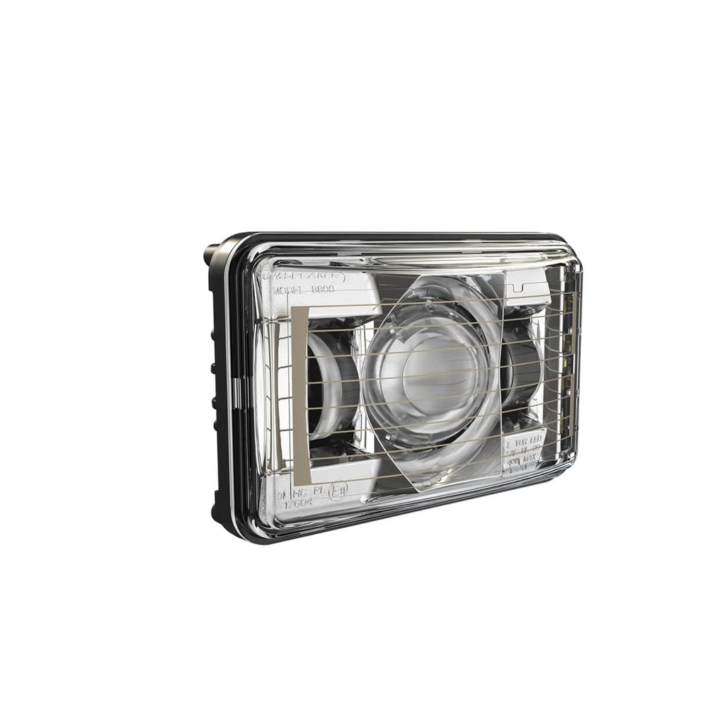 8800 EVO2 MODEL 1224V DOT/ECE LED HIGH BEAM HEATED HEADLIGHT W/CHROME BEZEL