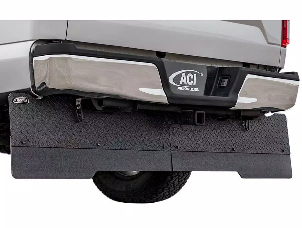 1421 TOYOTA TUNDRA (W/ ADJUSTABLE RUBBER)ROCKSTAR FULL WIDTH TOW FLAP BLACK DIA