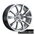 PR184 20X10 5X127.00 HYPER SILVER D