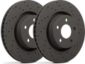 Hawk Talon 2004 BMW X3 Drilled and Slotted Front Brake Rotor Set