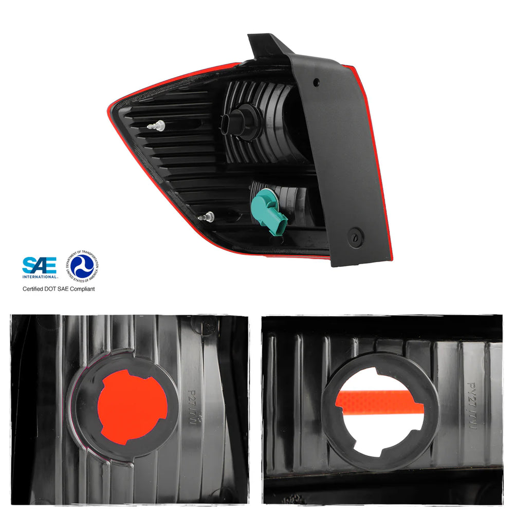 CAPA DG JURNY 0920 TAILLAMP ASSY OTR W/LED CHROME LH