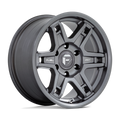 FUEL WHEELS SLAYER 17X8.5 6X4.5 66 GD 1 FLOW FORMED ALUMINUM MATTE GUNMETAL D83817858747