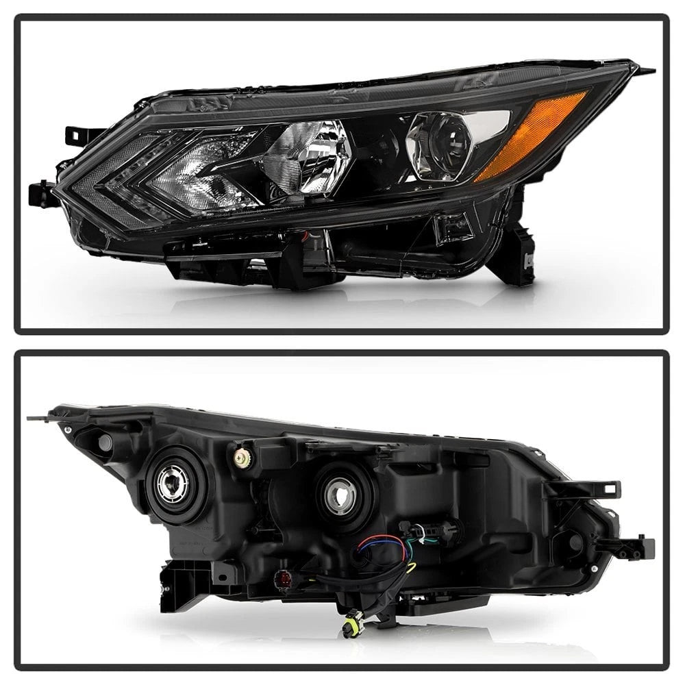 2022 ROUGE SPORT HALOGEN W/LED DRL PROJECTOR HEADLIGHT OE BLACK LEFT