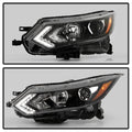 2022 ROUGE SPORT HALOGEN W/LED DRL PROJECTOR HEADLIGHT OE BLACK LEFT