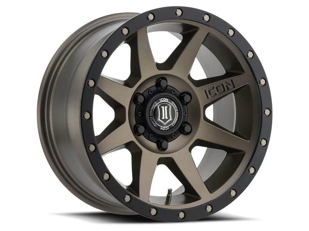 ICON REBOUND BRONZE - 17 x 8.5 / 6 x 5.5 / 0MM / 4.75 BS 1817858447BR