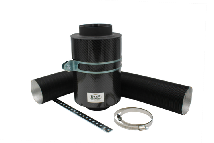 BMC Universal Carbon Dynamic Airbox Kit 100mm Inlet/Outlet (Rec. For 6Cyl. & 8Cyl.)