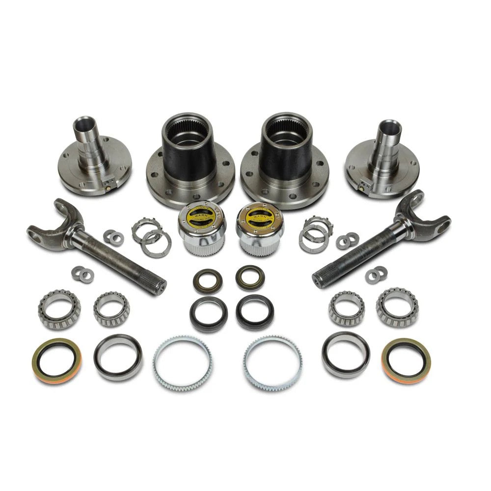 Free Spin Hub Conversion Kit 1999-2004 Ford F-250 350 4X4 Coarse Studs 14mm x 2.0 Warn Locking Hubs