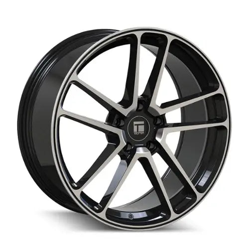 The Wheel Group black auto part