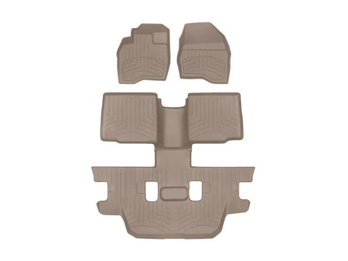 WeatherTech Tan Front Rear Rear FloorLiner HP Fits -20-16 Explorer 457041IM-45359-2-3IM