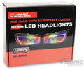 1420 POLARIS RZR EXTREME LED HEADLIGHT BT CONTROLLED