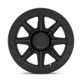 BLACK RHINO HARD ALLOYS - UTV BUWBB 14X7 4X110 M-BLK 36MM - 1470WBB364110M80