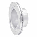 DFC 09-25 Dodge Ram 3500 Rear Right Drilled & Slotted Silver Brake Rotor
