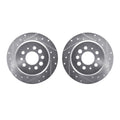 R1 Concepts Brake Rotor- D/S - Silver Fits Volvo 142