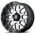 KMC Wheels black auto part