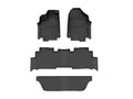 WeatherTech Black Front Rear Rear FloorLiner HP Fits -20-26 Odyssey 441218-1-2-3IM