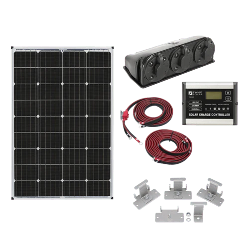 115W DELUXE SOLAR KIT
