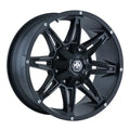 MAYHEM RAMPAGE 8090 MATTE BLACK 20X9 8-165.1 18MM 130.8MM