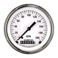 WHITE HOT 3IN SPEEDO 200 KPH