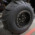 Method MR406 UTV Beadlock 15x8 / 4+4/0mm Offset / 4x136 / 106mm CB Matte Black Wheel