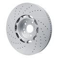 R1 21-25 Mercedes-Benz Gls63 Amg Front Drilled & Slotted Geo-Carbon Series Rotor