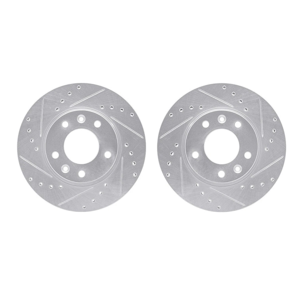 R1 Concepts Brake Rotor- D/S - Silver Fits Kia Sedona
