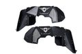 18C WRANGLER JL/JLU BATTLE READY ALUMINUM INNER FENDER KIT BLACK FRONT