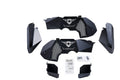 18C WRANGLER JL/JLU BATTLE READY ALUMINUM INNER FENDER KIT BLACK FRONT