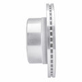 R1 Concepts Brake Rotor Drilled and Slotted Silver Fits Dodge Ram