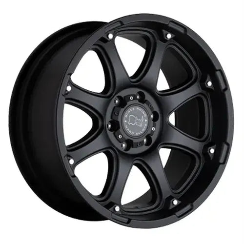GLAMIS 17x9.0 8/165 ET12 CB122.1 MATTE BLK