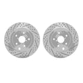 DFC 13-20 Subaru WRX Rear Drilled & Slotted Geoperformance Rotors