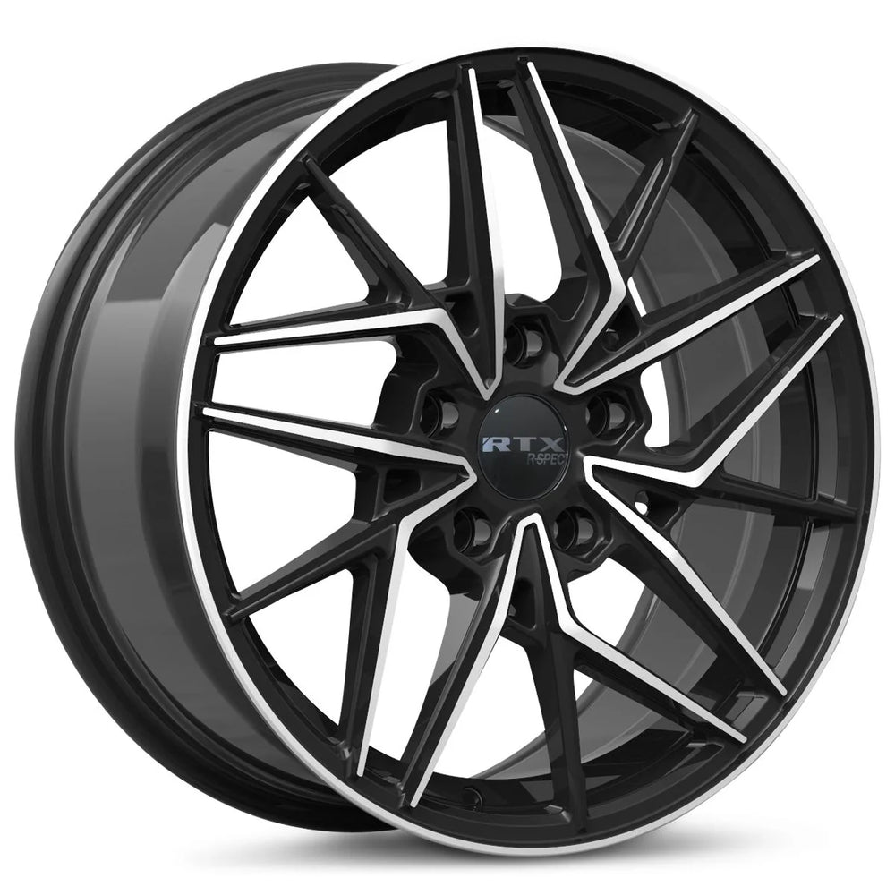 RS11 20X8.5 5X114.3 ET38 CB73.1 GLOSS BLACK MACHINED